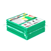 Мешки для мусора 160 л, зеленые, в пачке 10 шт., ПВД, 40 мкм, 900х1100 мм, i-Bag в Элисте