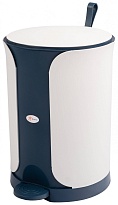 Контейнер для мусора Sтилъ с педалью 7 л синий 7 синий в Элисте