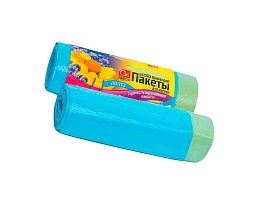 Мешки для мусора 35 л, ароматизированные, Морской Бриз, голубые, в рулоне 10 шт., ПНД, 12 мкм, 560х530 мм, GRIFON Aroma, 101-080 M в Элисте