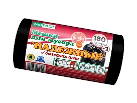 Мешки для мусора 180 л, ароматизированные, черные, в рулоне 25 шт., ПВД, 35 мкм, 1100х930 мм, НАДЕЖНЫЕ, 1802550 в Элисте Мешки для мусора 180 л, ароматизированные, черные, в рулоне 25 шт., ПВД, 35 мкм, 1100х930 мм, НАДЕЖНЫЕ, 1802550 в Элисте