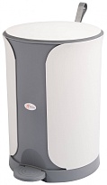 Контейнер для мусора Sтилъ с педалью 18 л серый 18 серый в Элисте