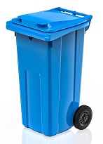 Мусорный контейнер 120 л голубой в Элисте Мусорный контейнер 120 л голубой в Элисте