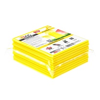 Мешки для мусора 160 л, желтые, в пачке 10 шт., ПВД, 40 мкм, 900х1100 мм, i-Bag в Элисте Мешки для мусора 160 л, желтые, в пачке 10 шт., ПВД, 40 мкм, 900х1100 мм, i-Bag в Элисте