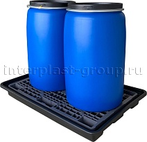 Поддон пластиковый для двух бочек в Элисте