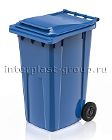 Контейнер для мусора 240 л голубой облегченный 240 голубой в Элисте