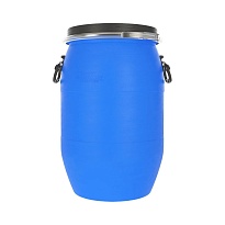 Бочка пластиковая 65 л с хомутом в Элисте